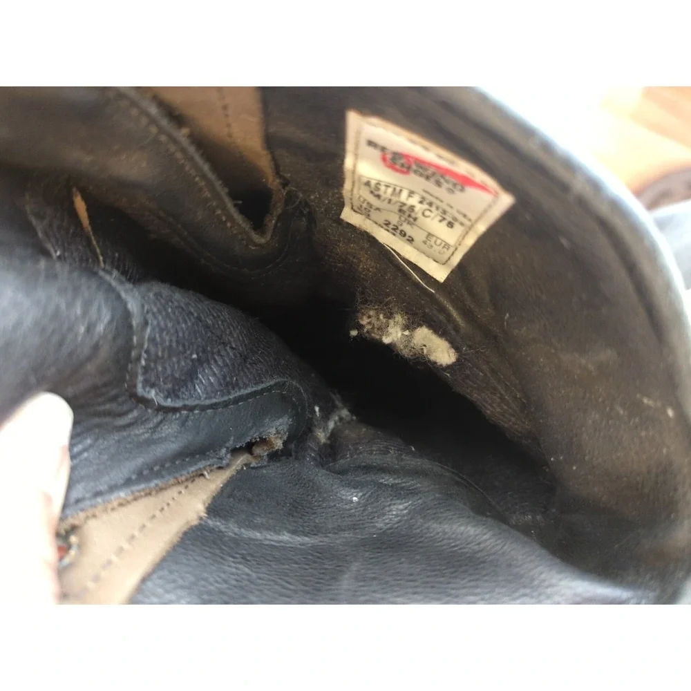 Red Wing Loggermax 2292 Steel Toe Size 10 Boots Mens  Leather Gore-Tex‎ Work